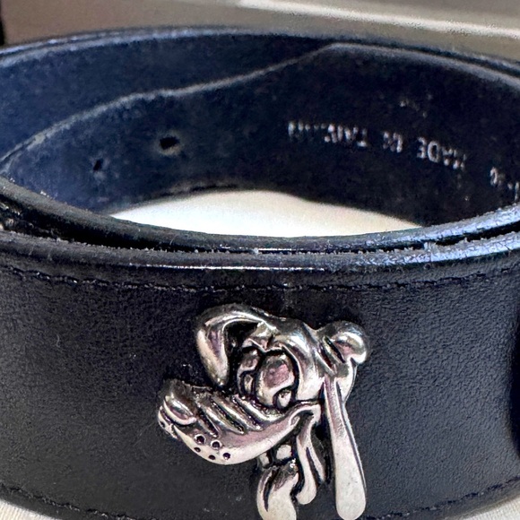 Disney Black Belt with Silver Buckle - Picture 4 of 15